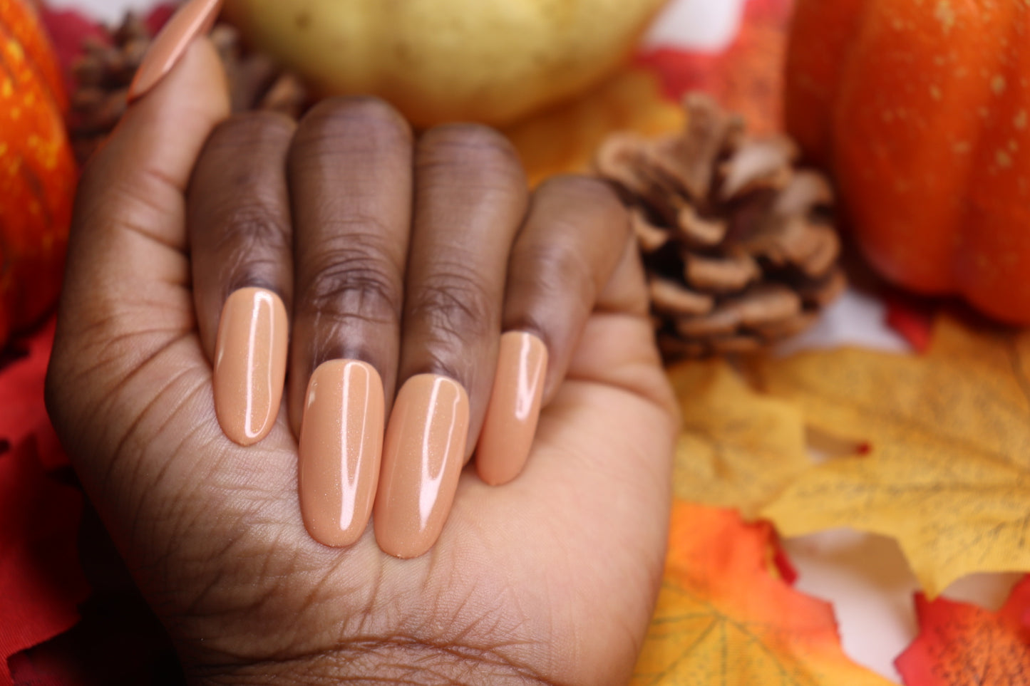 nude color press on nails