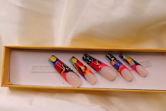 In Living Color 90s Press On Nails