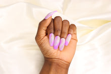  purple swirl press on nails