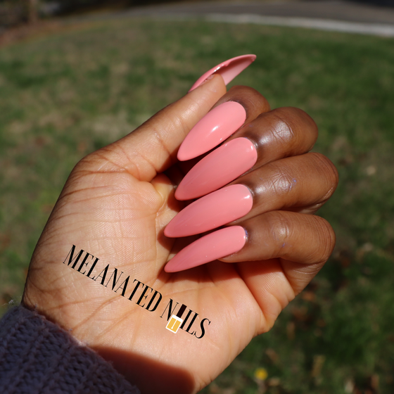 Pink Press On Nails